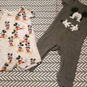Disney Mickey Mouse romper set